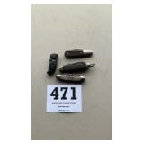 4 pocketknives
