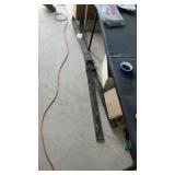 Vintage wooden skis
