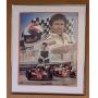 Michael Andretti Ltd Ed Autographed Print