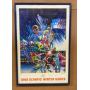 Autographed 1988 Winter Olympics Poster