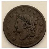 1833 Liberty Head Large Cent