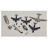 (8) Asst Die Cast Toy Aircraft Models