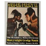1974 Frazier vs Ali Super Fight II Program