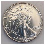 1988 American Silver Eagle