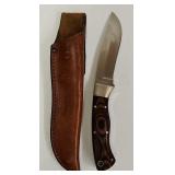 Carl Schlieper Hunting Knife w/Sheath
