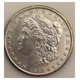 1884CC Morgan Silver Dollar