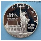 1986S Statue of Liberty Commemorative Dollar