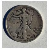 1921S Walking Liberty Half Dollar
