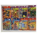 (8) Diff. 1992 "The Uncanny X-Men" Action Figures