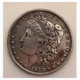1878 7TF 3rd Rev Morgan Silver Dollar