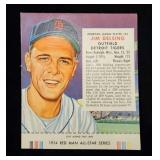 1954 #24A Jim Delsing Red Man Tobacco Card