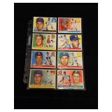 (23 Asst) 1955T Baseball Cards