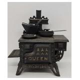 Cast Iron Miniature "Queen" Wood Cook Stove