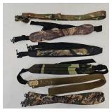 Gun - (6) Asst New Nylon & Canvas Rifle Slings
