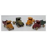(4) Pre-War Die Cast AC Mack Toy Trucks