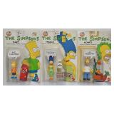 (3) 1990 Mattel Simpsons Figures (MOC)
