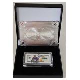 Kobe Bryant Silver Plated Bar