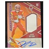 2022 Panini Jahen Dotson Autographed Rookie Card