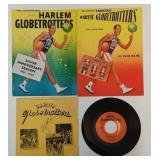 Harlem Globetrotters 45RPM Record & Programs