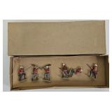Set (6) #5262 Antique Toy Lead Soldiers w/OB