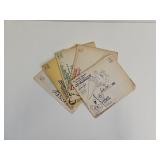 (5) Vic Green GI Cartoon Books w/Orig Envelopes