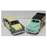 (2) 1:18 Die Cast Model Vehicles