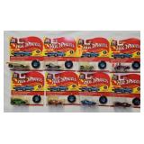 (8) 1993 Hot Wheels 25th Anniv Red Lines (MIP)