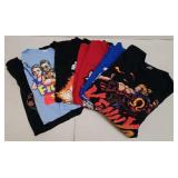 (6 Different) Wrestling Rap T-Shirts