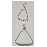 2 Designer Slide Chain Bracelets