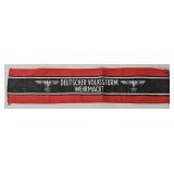 WWII German Deutscher Volkssturm Wehrmacht Armband