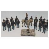 (17 Pcs) 1890ï¿½s Pfeiffer Composition Toy Sodiers