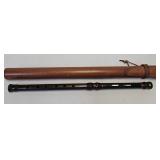 Ebony & Mahogany Recorder Instrument