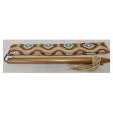 Hand Carved Native American 28" Wooden Flute