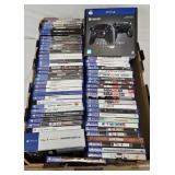 56 Playstation 4 Video Games w/Controller