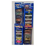 (4) Hot Wheels 1:64 Die Cast 5 Pc Gift Packs