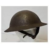 WWI British M1917 Brodie Helmet