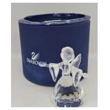 Swarovski Silver Crystal Large Angel w/Box