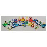 Lot Asst Fisher Price Little People & Vehicles