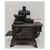 Cast Iron Miniature "Queen" Wood Cook Stove