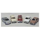 (5) Asst Motor Max 1:24 Die Cast Car Models