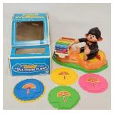 Battery Op "Chimp with Xylophone" w/OB