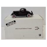 Danbury Mint 1:24 Die Cast 1933 Ford Coupe Model