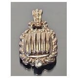 Judith Ripka sterling silver pendant