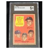 1962T #53  AL Home Run Leaders - Mantle & Maris