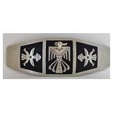 Native American Thunderbird Kachina Belt Buckle