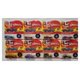(8) 1993 Hot Wheels 25th Anniv Red Lines (MIP)