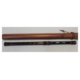 Ebony & Mahogany Recorder Instrument