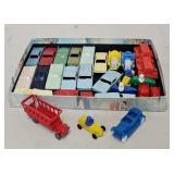 Lot of  26 Plastic Toy Vehicles