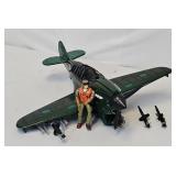 1994 GI Joe P-40 Warhawk Fighter Plane