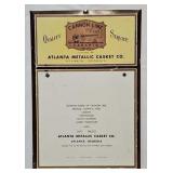 Atlantic Casket Advertising Calendar Display